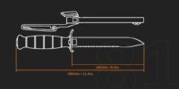Glock Survival Knife FM 81 - Image 2