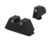 MEPRO TRU-DOT Self Illuminated Suppressor Height Night Sights For Glock 17/19