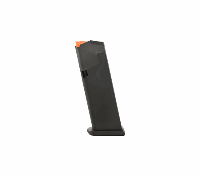 OEM Glock G19 9x19 Magazine with Orange Follower - 15 Rounds