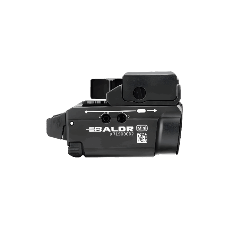 ⁦Olight Baldr Mini ו-Baldr RL Mini Combo – פנס טקטי LED עם לייזר ירוק או אדום⁩ – תמונה ⁦2⁩