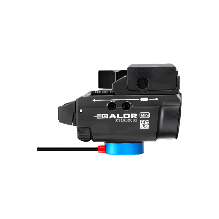⁦Olight Baldr Mini ו-Baldr RL Mini Combo – פנס טקטי LED עם לייזר ירוק או אדום⁩ – תמונה ⁦4⁩