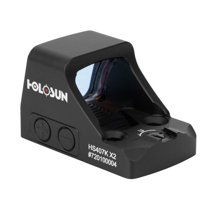 ⁦כוונת אופטית פתוחה Holosun HS407K X2 לאקדח - נקודה אדומה⁩ – תמונה ⁦8⁩