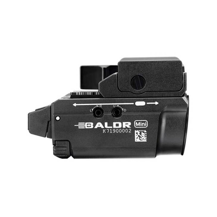 ⁦Baldr RL Mini - פנס טקטי לד 600 לומן עם ציין אדום⁩ – תמונה ⁦3⁩