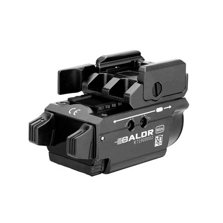 ⁦Baldr RL Mini - פנס טקטי לד 600 לומן עם ציין אדום⁩ – תמונה ⁦5⁩