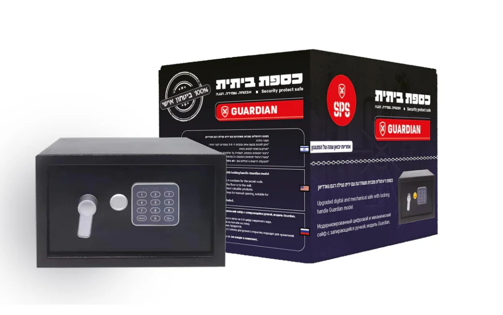 כספת דיגיטלית עם לוח מקשים של SPS Guardian