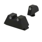 כוונות לילה MEPRO TRU-DOT עם תאורה עצמית, גובה מדכא, לגלוק 17/19