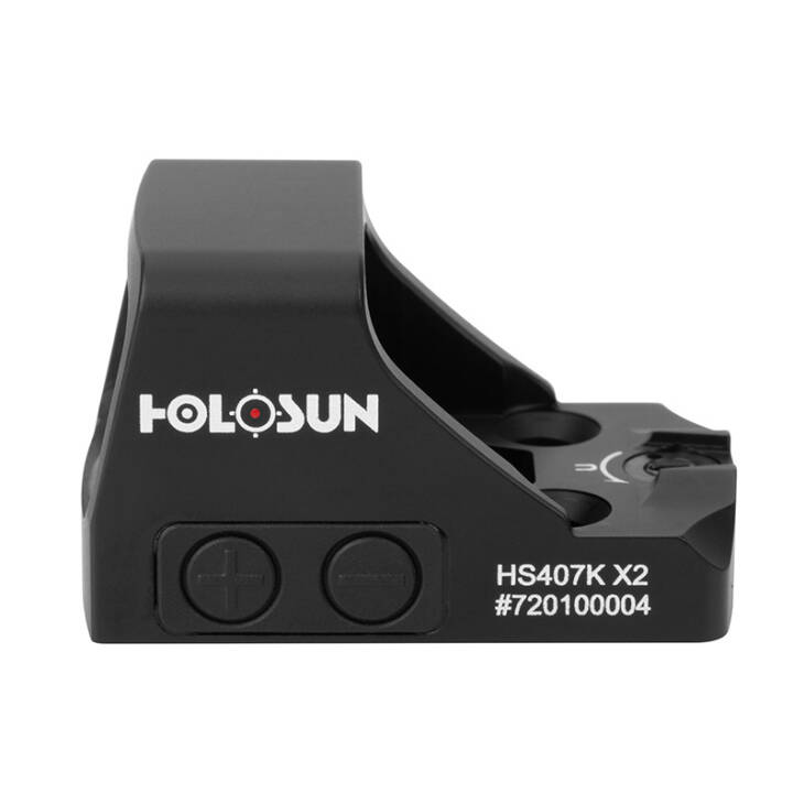 ⁦כוונת אופטית פתוחה Holosun HS407K X2 לאקדח - נקודה אדומה⁩ – תמונה ⁦5⁩