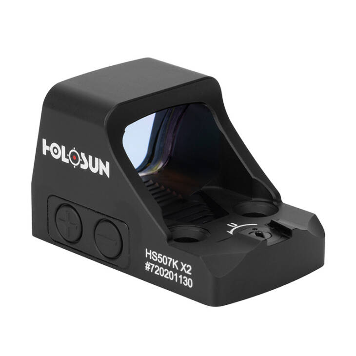 ⁦כוונת אופטית פתוחה Holosun HS507K X2 לאקדח - נקודה אדומה ומעגלית⁩ – תמונה ⁦4⁩